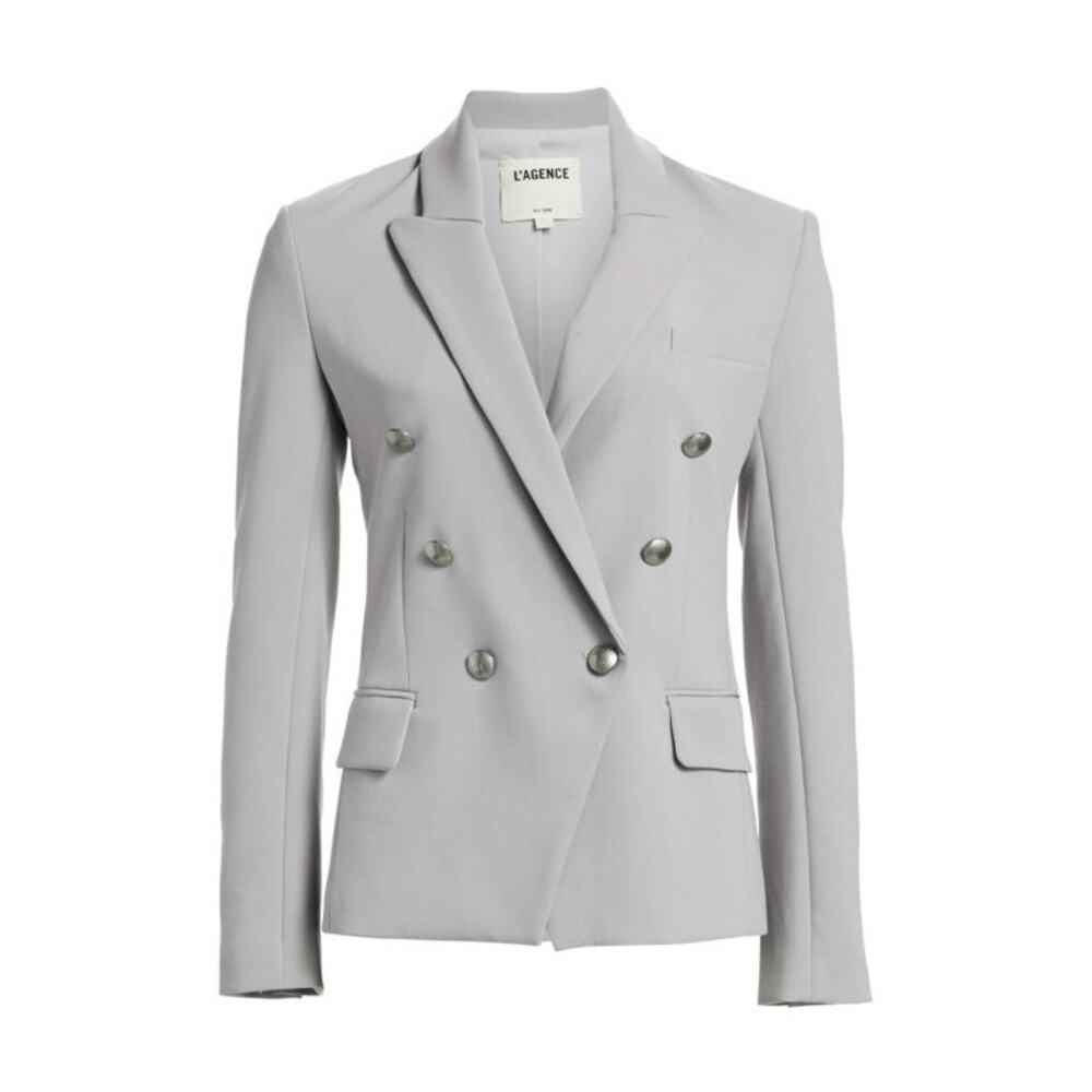 L'AGENCE Kenzie Blazer in Gray Size 2